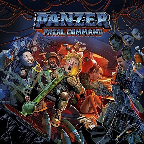 the album cover for Panzer - Fatal Command
