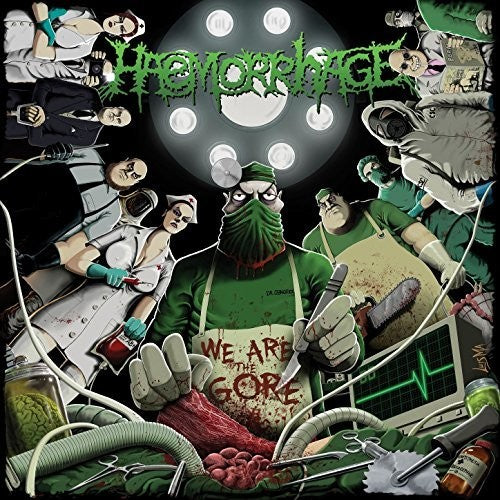 the album cover for Haemorrhage - We Are The Gore