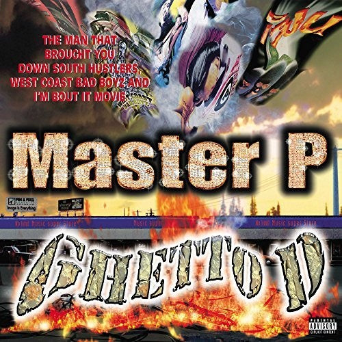 the album cover for Master P - Ghetto D