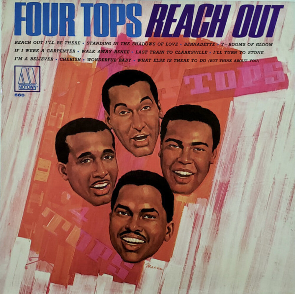 the album cover for The Four Tops - Reach Out