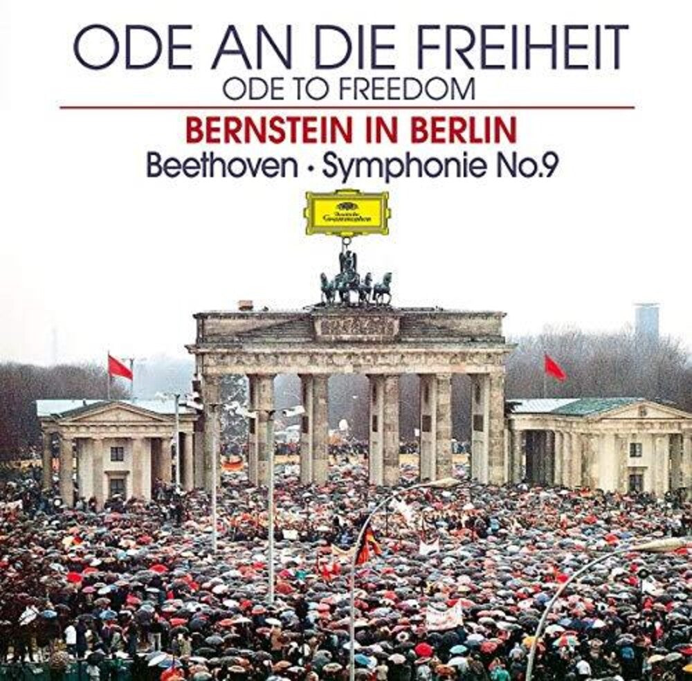 the album cover for Leonard Bernstein - Ode An Die Freiheit / Ode to Freedom