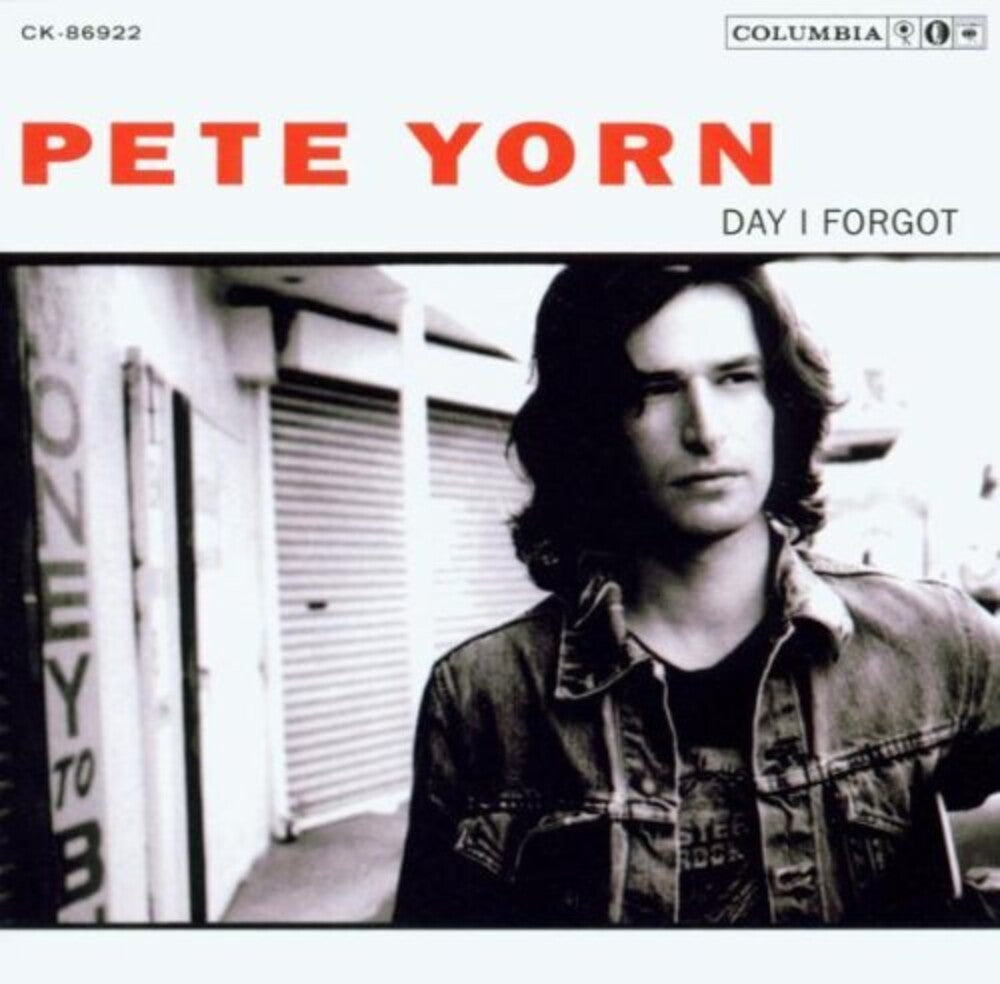 the album cover for Pete Yorn - Day I Forgot