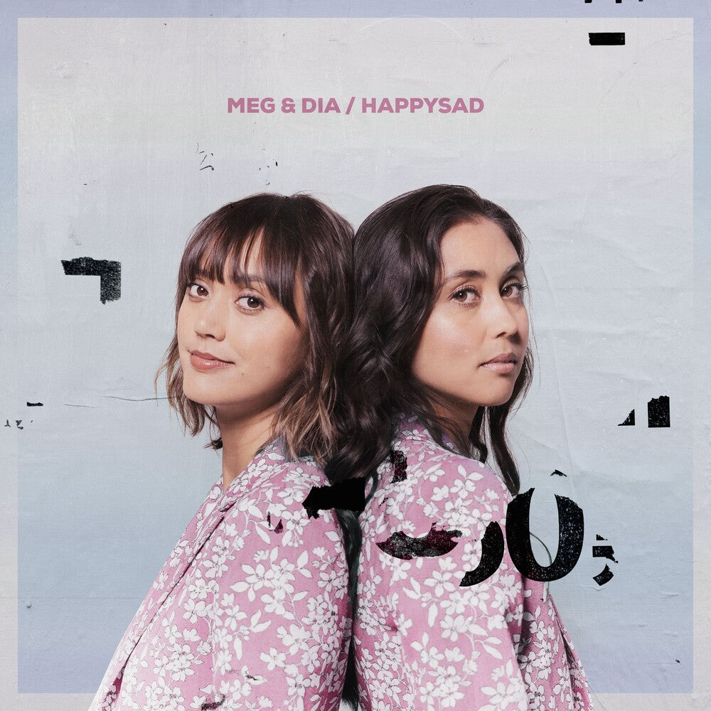 the album cover for Meg & Dia - Happysad