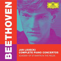 the album cover for Beethoven / Lisiecki / Academy Of St Martin - Complete Piano Concertos [Digipak]