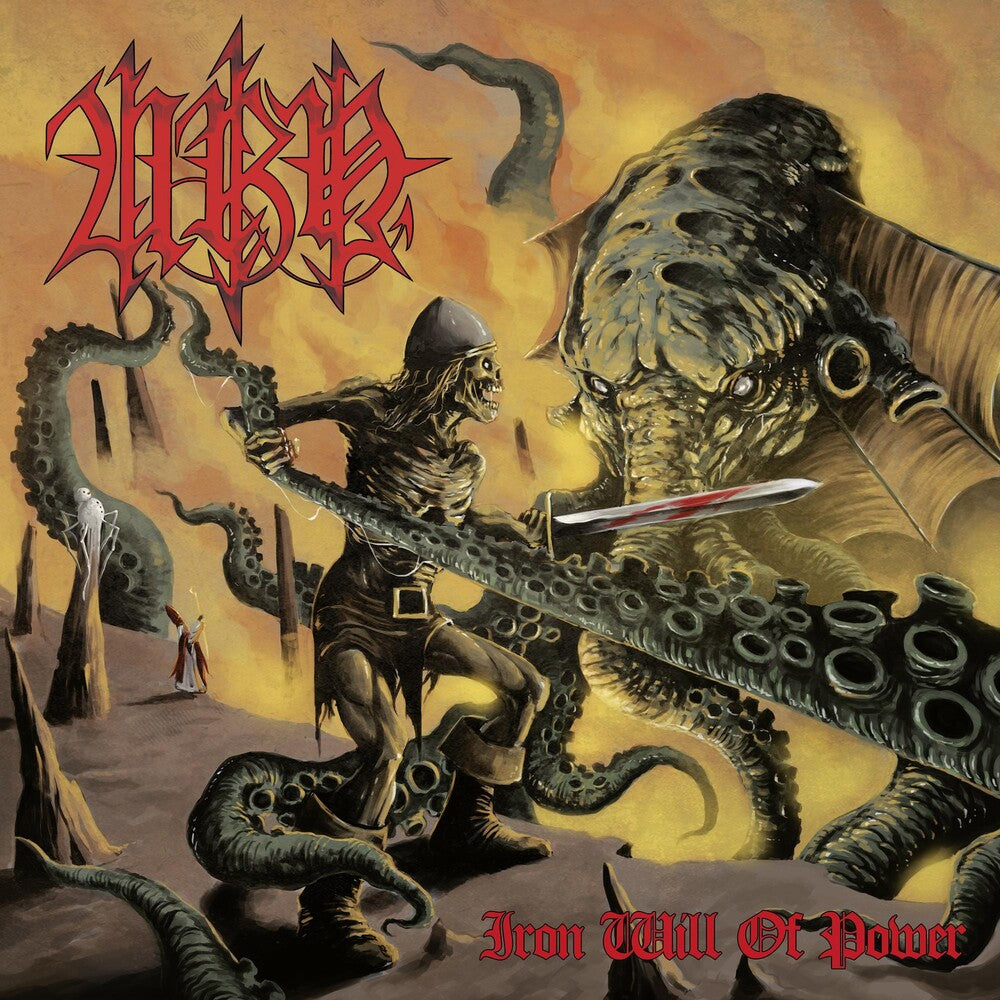 the album cover for Urn Finland - Iron Will Of Power