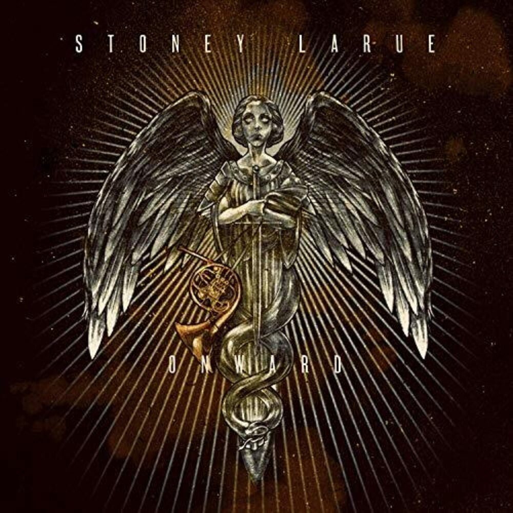 the album cover for Stoney Larue - Onward