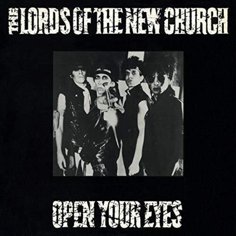 the album cover for Lords Of The New Church - Open Your Eyes [Colored Vinyl] [Limited Edition] (Red)