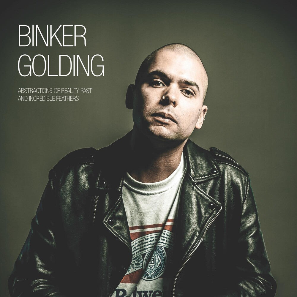 the album cover for Binker Golding - Abstractions of Reality Past and Incredible Feathers [LP]