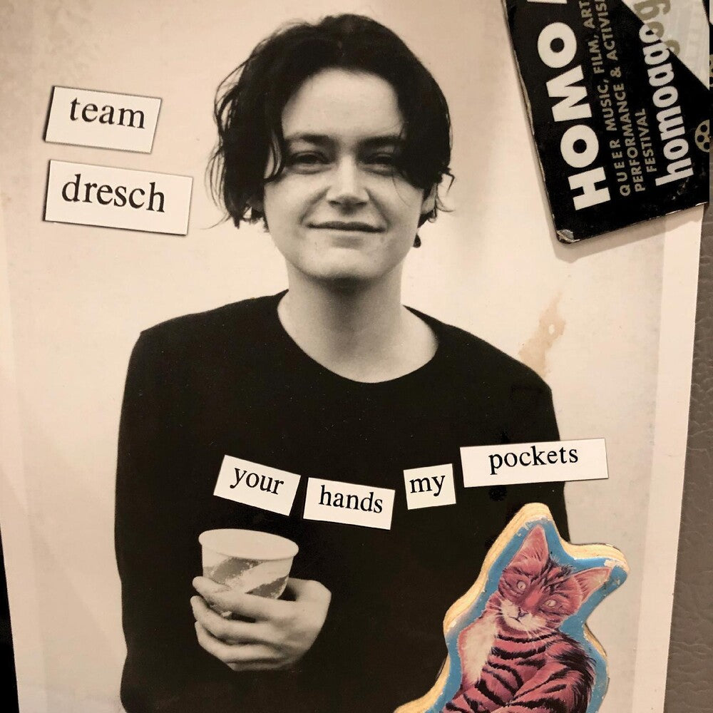 the album cover for Team Dresch - Your Hands My Pockets