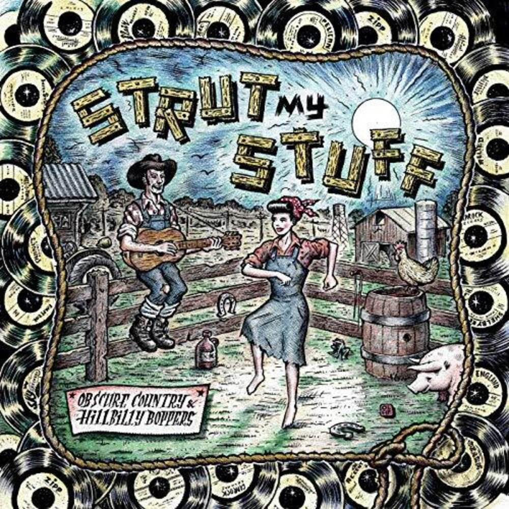 the album cover for Strut My Stuff / Various - Strut My Stuff