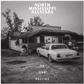 the album cover for North Mississippi Allstars - Up and Rolling [Indie Exclusive Limited Edition Black & White LP]
