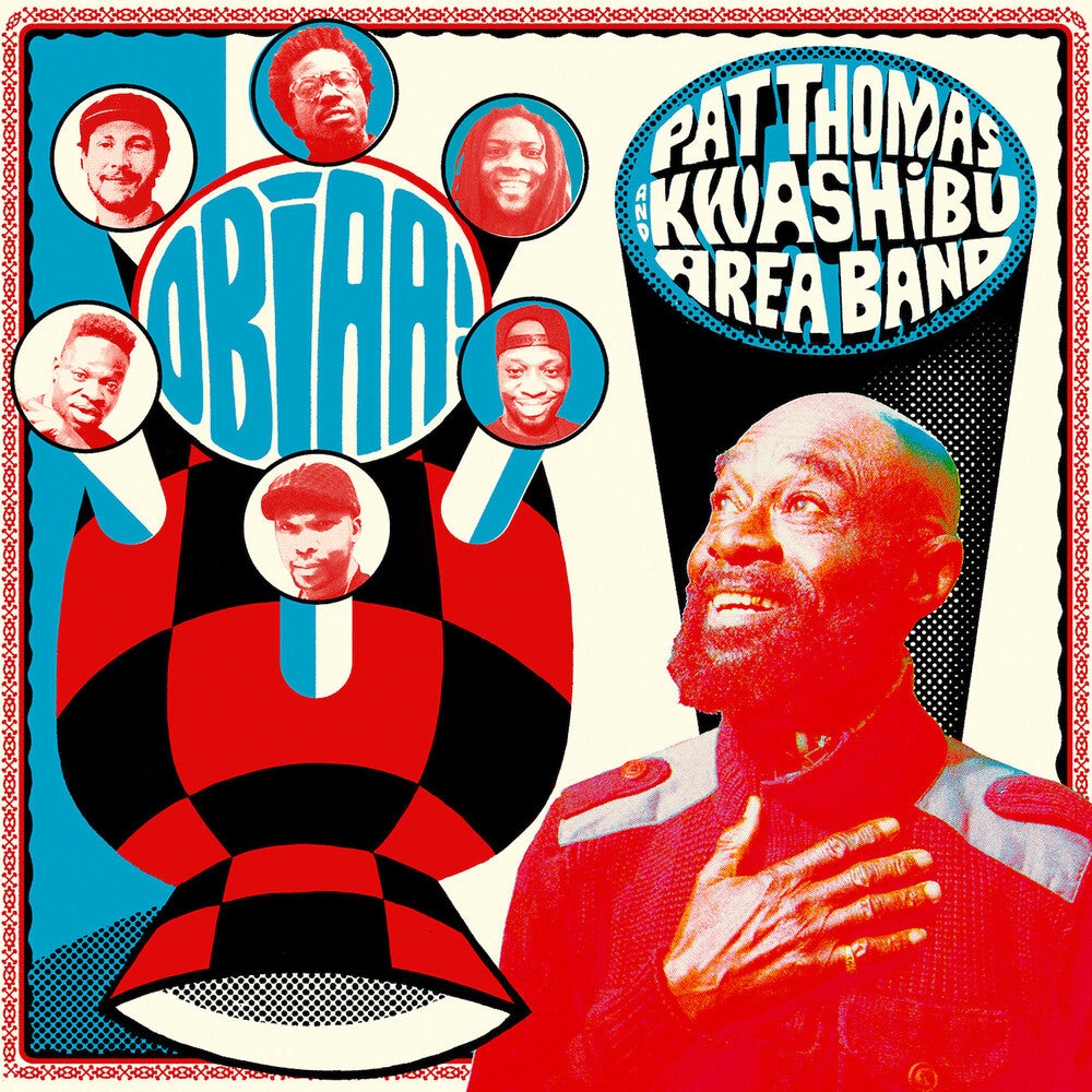 the album cover for Pat Thomas & Kwashibu Area Band - Obiaa
