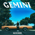 the album cover for Macklemore - Gemini