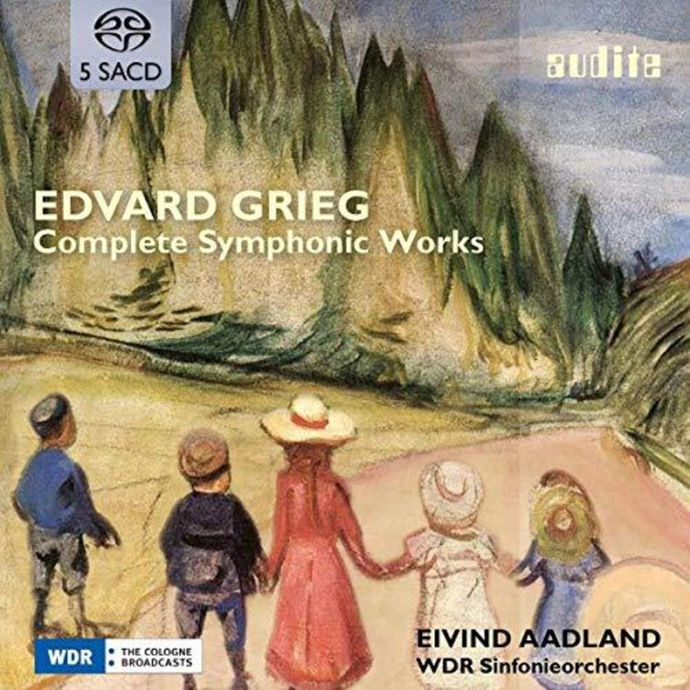 the album cover for Grieg / Wdr Sinfonieorchester / Aadland - Complete Symphonic Works