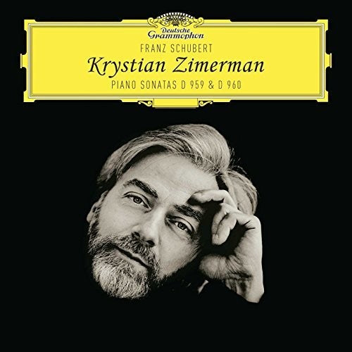 the album cover for Krystian Zimerman - Schubert Piano Sonatas D959 & 960