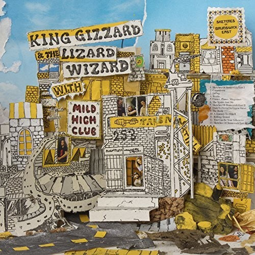 the album cover for King Gizzard & The Lizard Wizard - Sketches Of Brunswick East [LP]