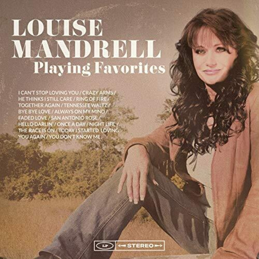 the album cover for Louise Mandrell - Playing Favorites