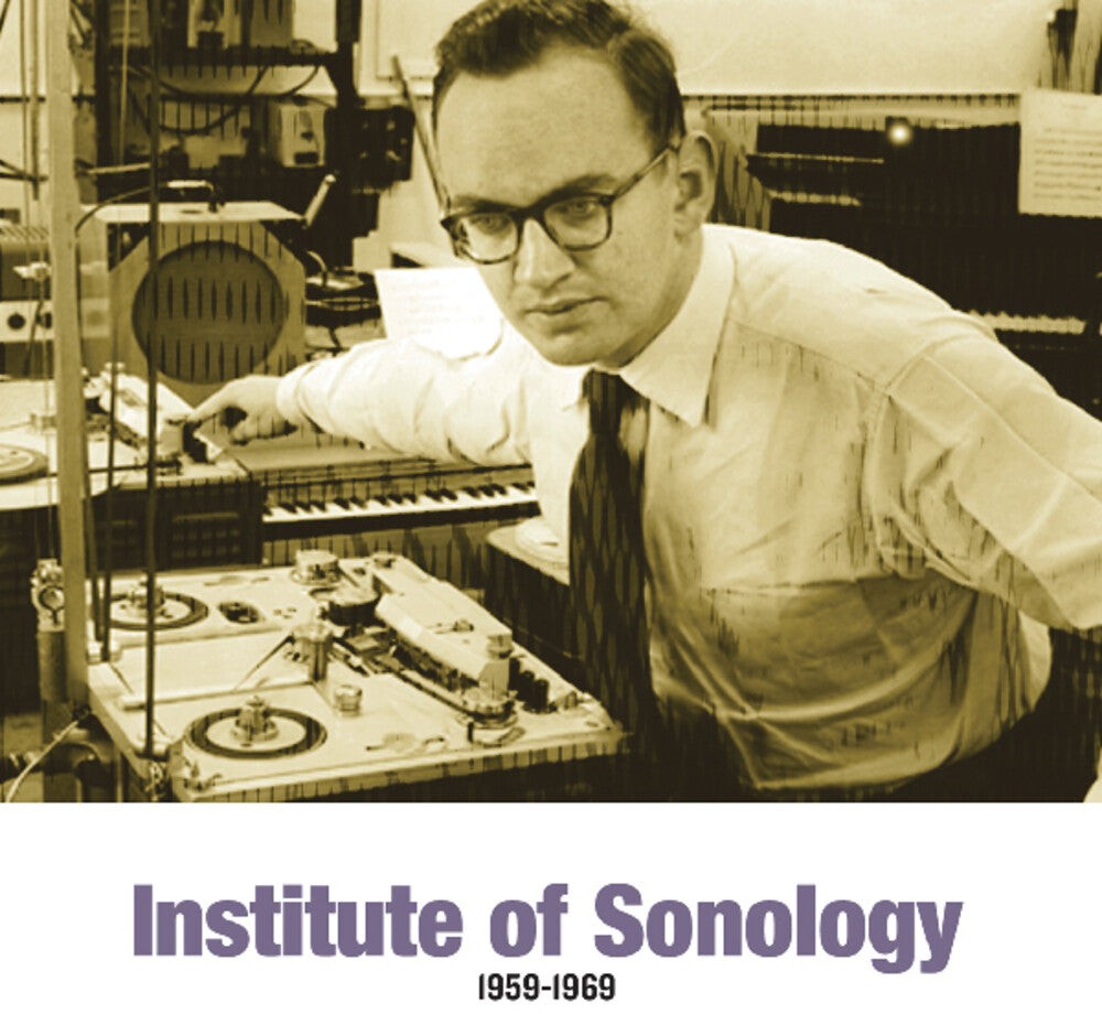 the album cover for Institute Of Sonology 1959-1969 / Various 2pk - Institute Of Sonology 1959-1969 (Various Artists)
