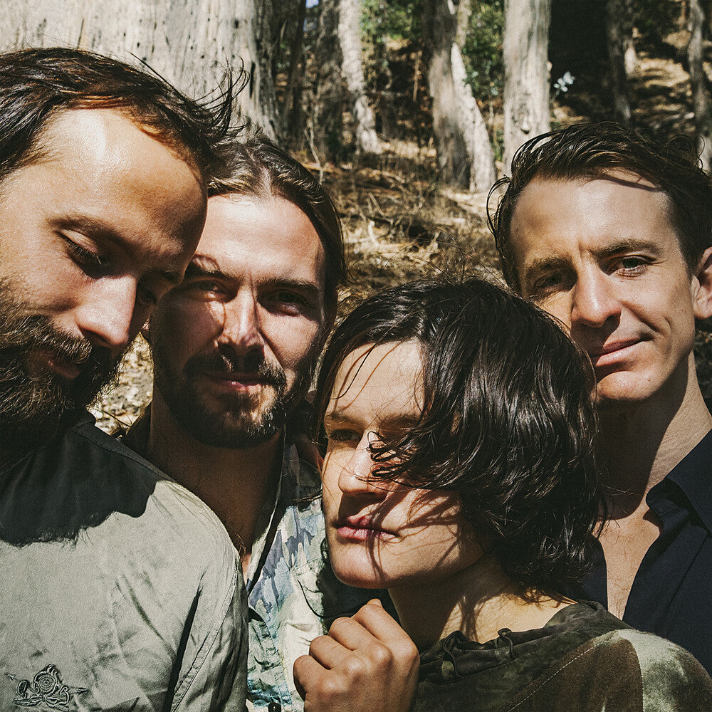 the album cover for Big Thief - Two Hands [Indie Exclusive Limited Edition Peach LP]