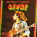 the album cover for Bob Marley & The Wailers - Live