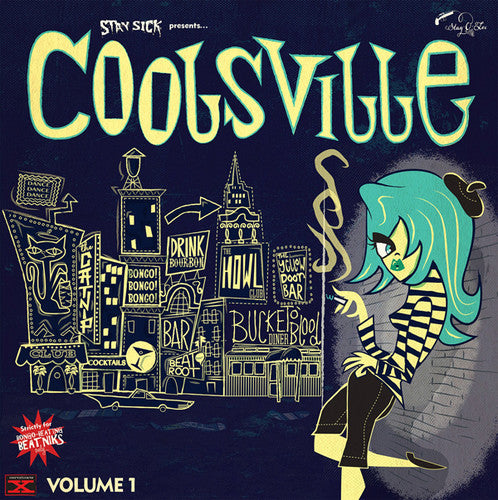 the album cover for Coolsville 1 / Various 10in - Coolsville 1 / Various