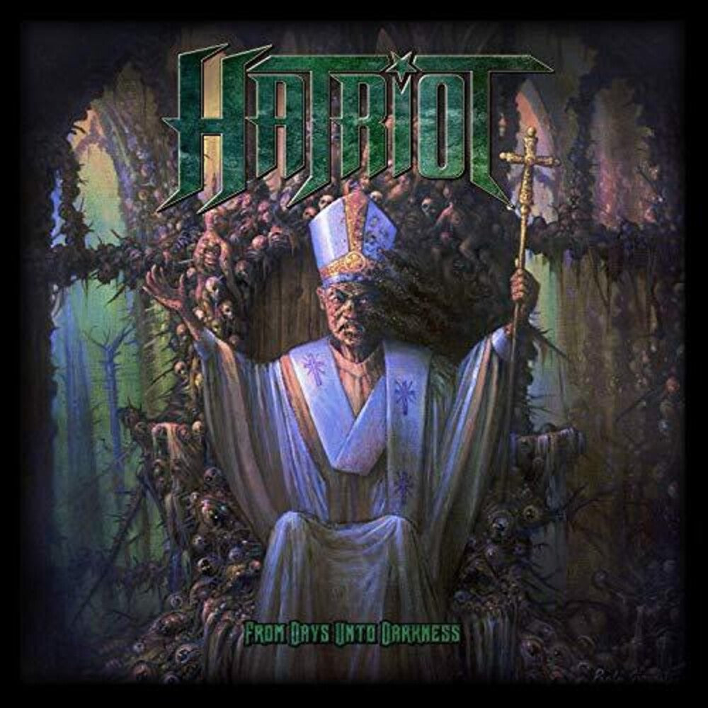 the album cover for Hatriot - From Days Unto Darkness