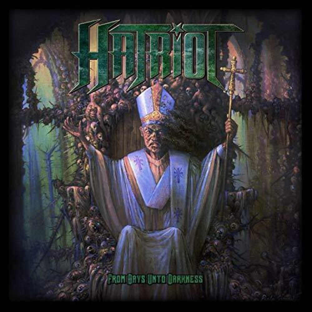 the album cover for Hatriot - From Days Unto Darkness