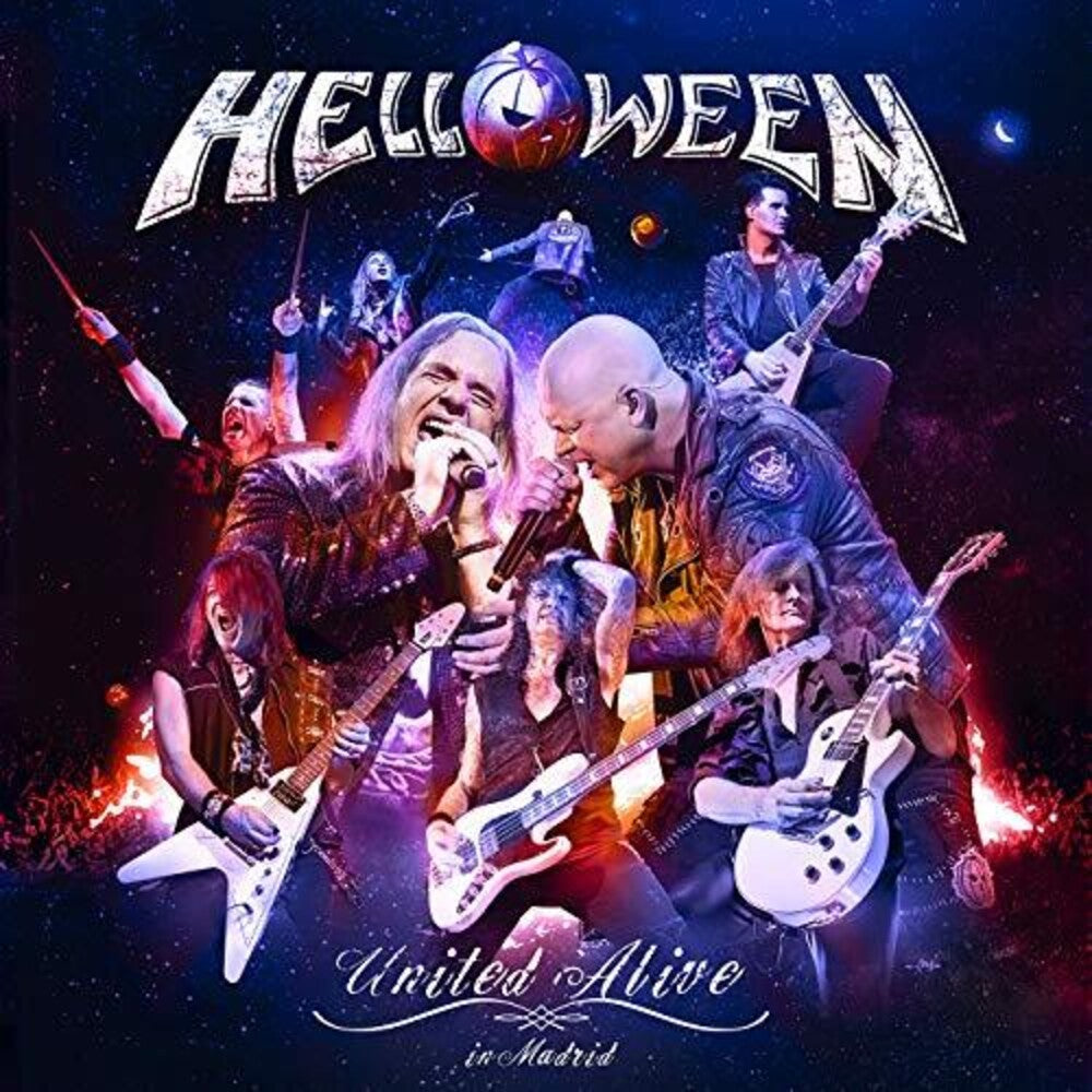 the album cover for Helloween - United Alive [3CD]