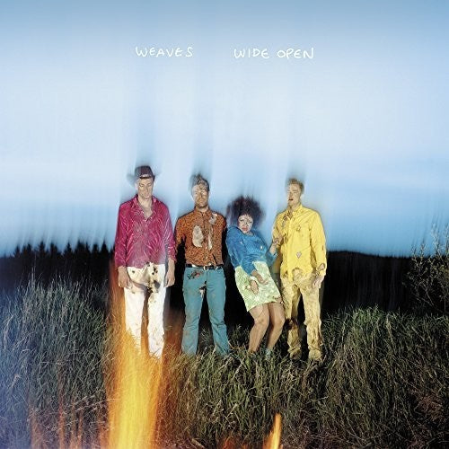 the album cover for Weaves - Wide Open [Orange LP]