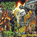the album cover for Municipal Waste - The Last Rager [Yellow/Blue Splatter LP]