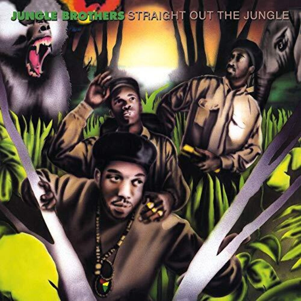 the album cover for Jungle Brothers - Straight Out The Jungle [Colored Vinyl] (2pk)