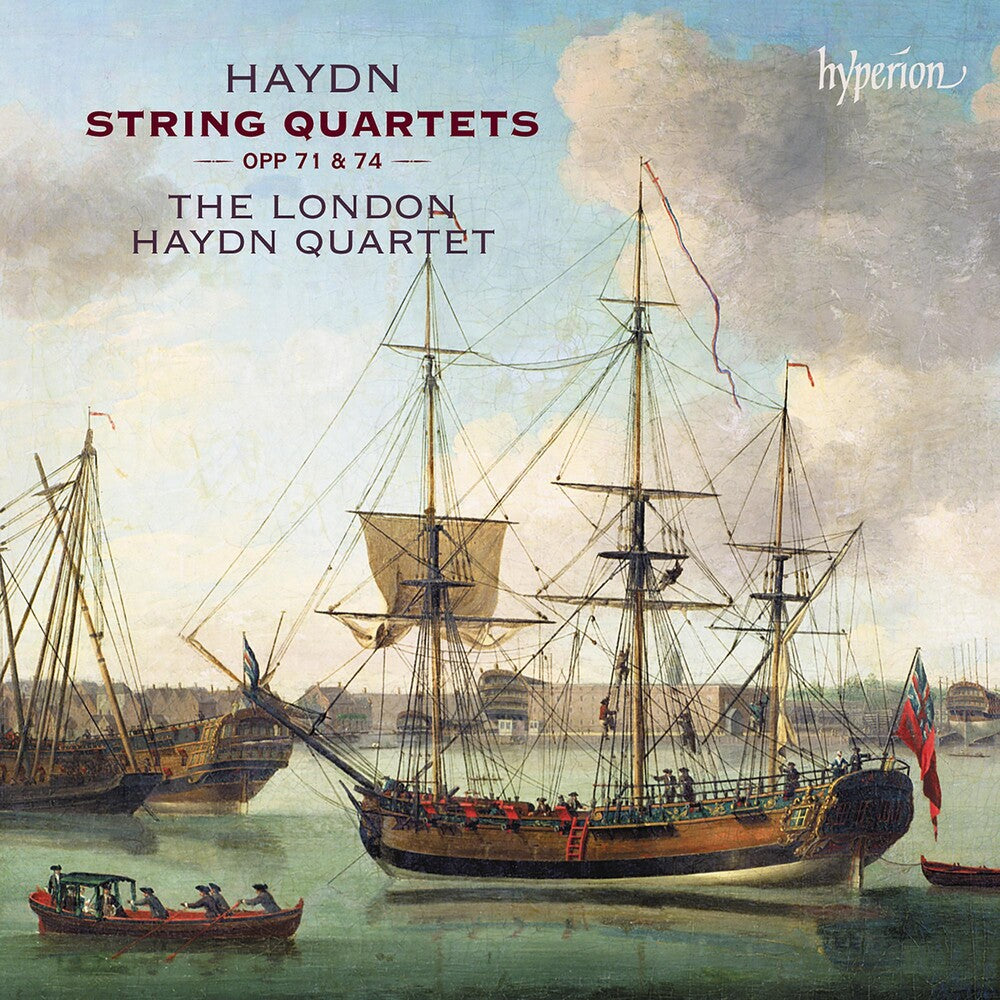 the album cover for London Haydn Quartet - HAYDN: String Quartets 71 & 74