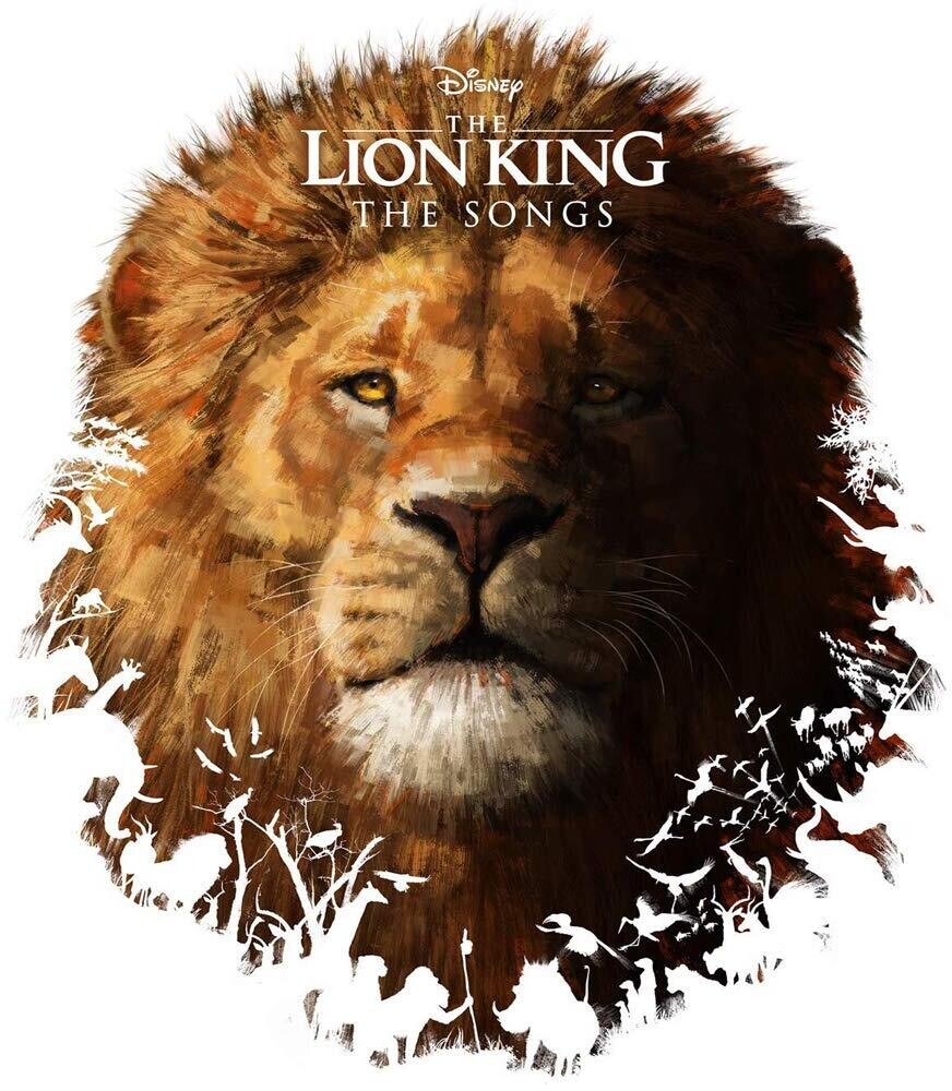the album cover for Various Artists - The Lion King: The Songs