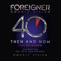 the album cover for Foreigner - Double Vision: Then And Now [2LP/CD]