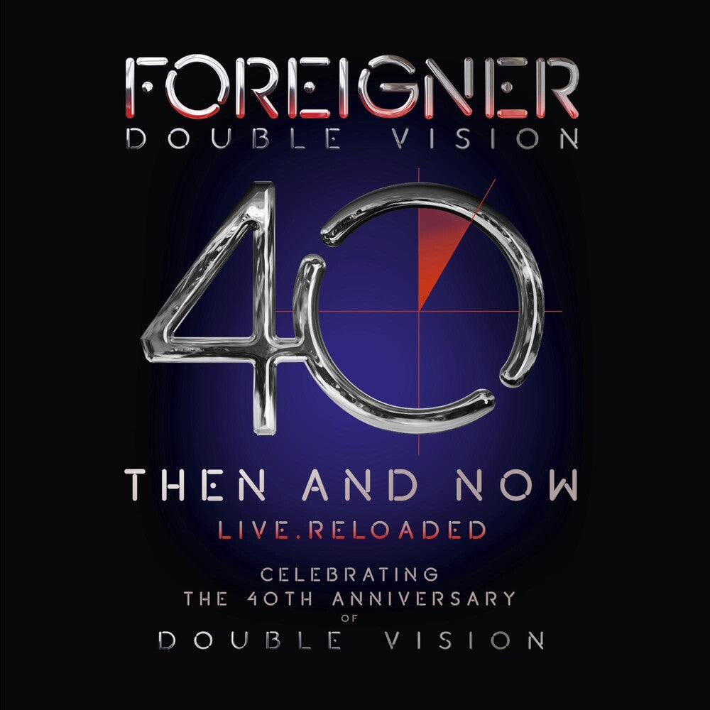 the album cover for Foreigner - Double Vision: Then And Now [2LP/CD]