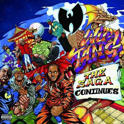 the album cover for Wu-Tang - The Saga Continues
