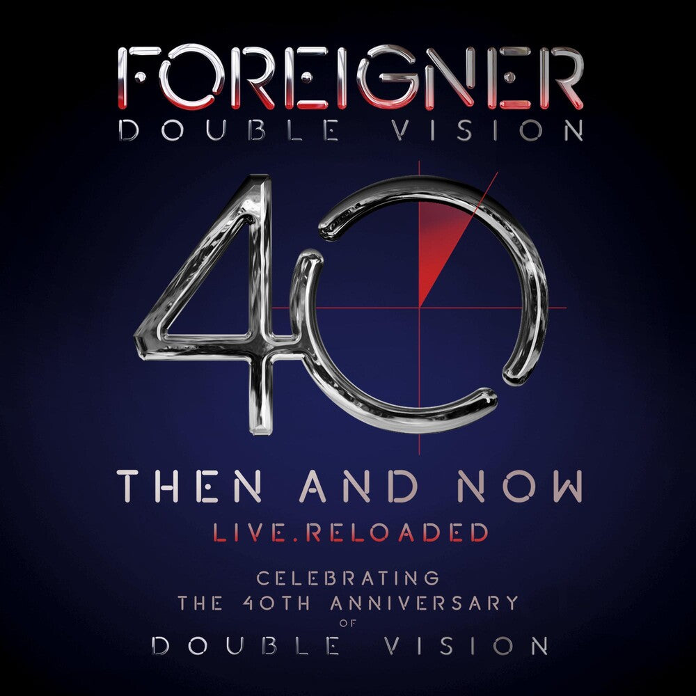 the album cover for Foreigner - Double Vision: Then And Now [CD/DVD]
