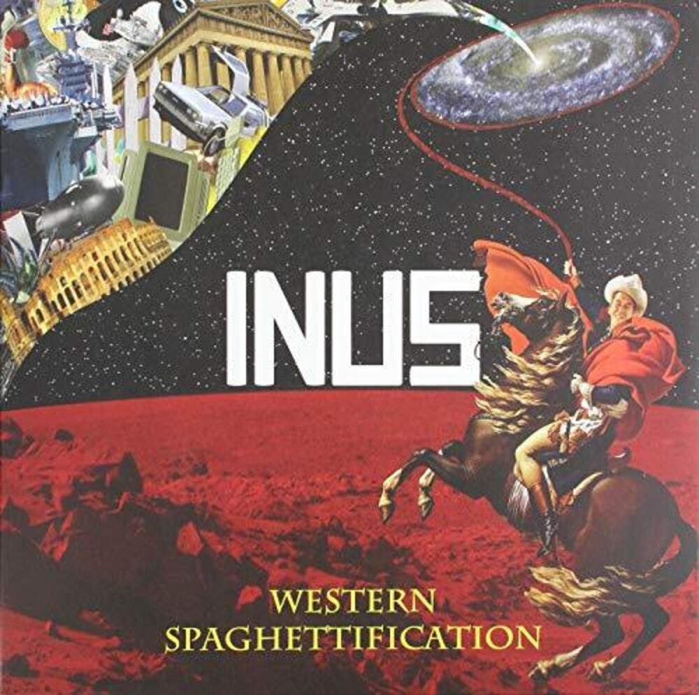 the album cover for Inus - Western Spaghettification