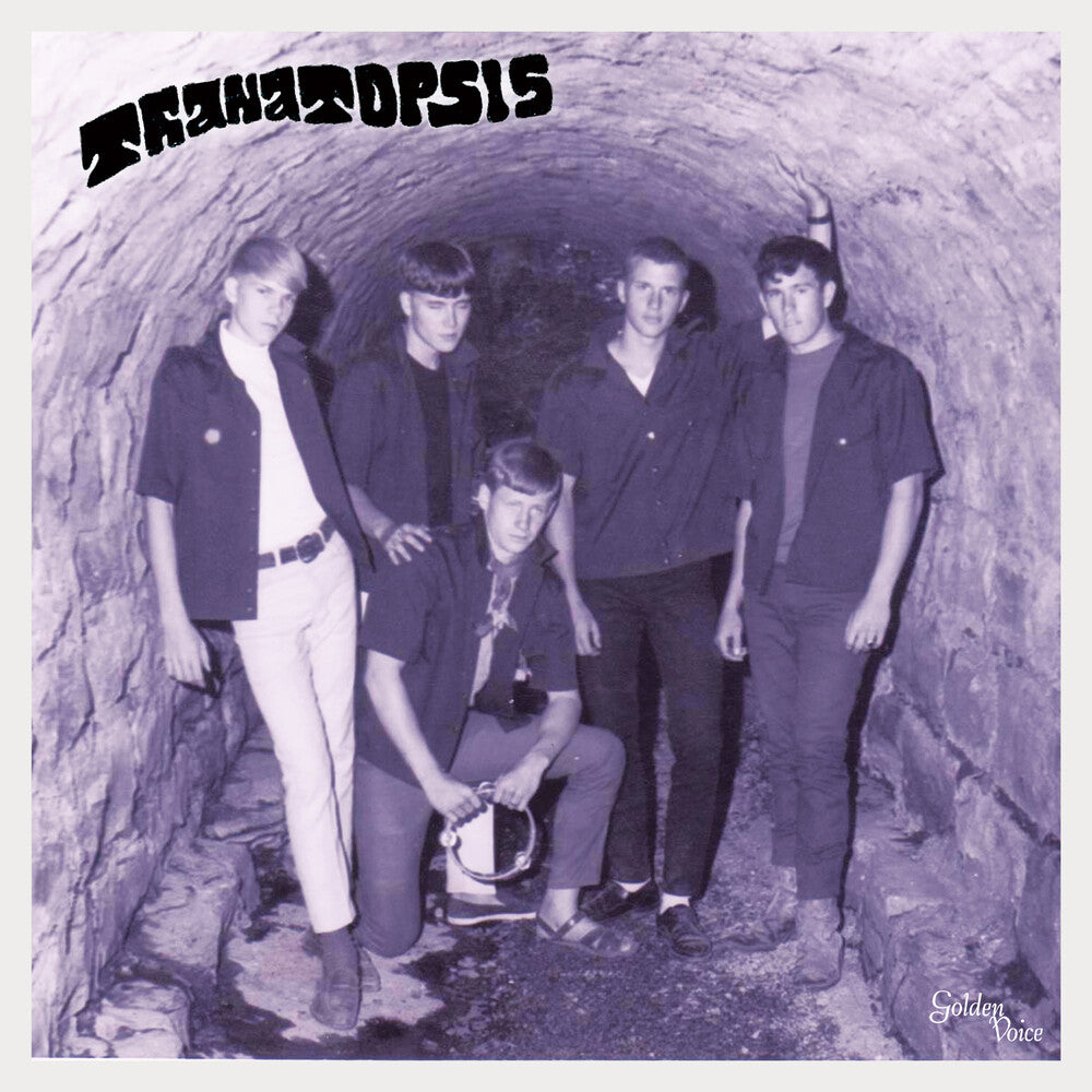 the album cover for Thanatopsis - Golden Voice