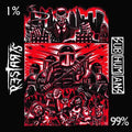 the album cover for Subhumans / Restarts - Split