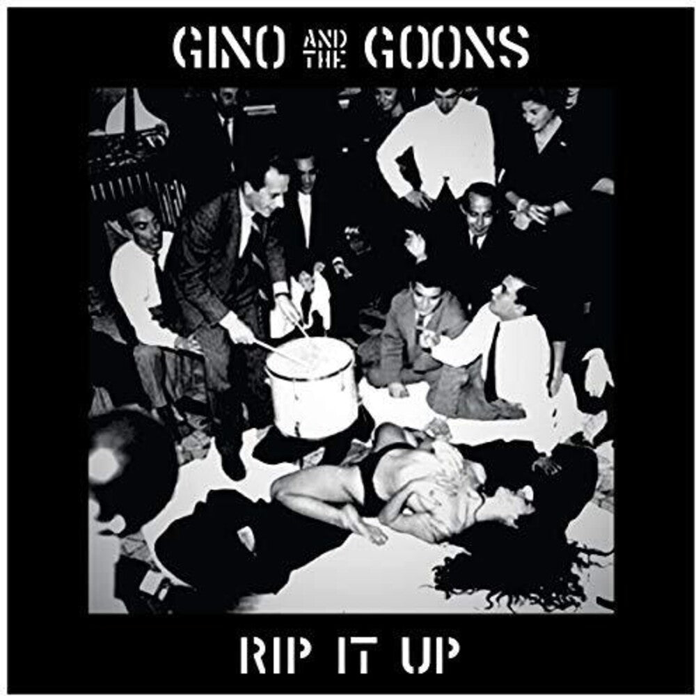 the album cover for Gino & The Goons - Rip It Up