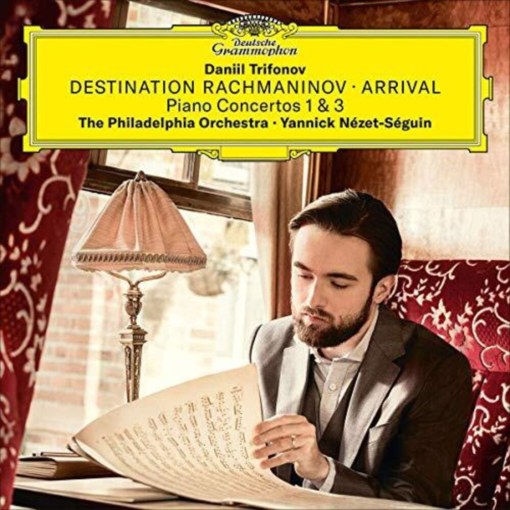 the album cover for Daniil Trifonov - Destination Rachmaninov - Arrival