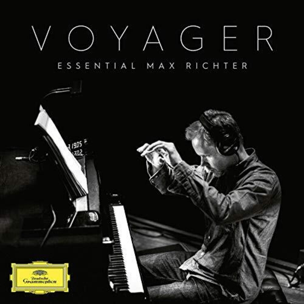 the album cover for Max Richter - Voyager: Essential Max Richter