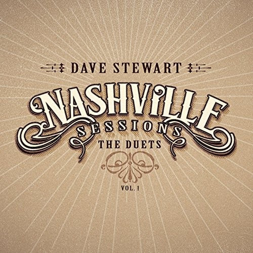 the album cover for Dave Stewart - Nashville Sessions, Vol. 1: The Duets