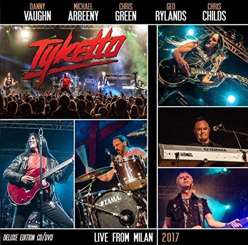 the album cover for Tyketto - Live In Milan 2017