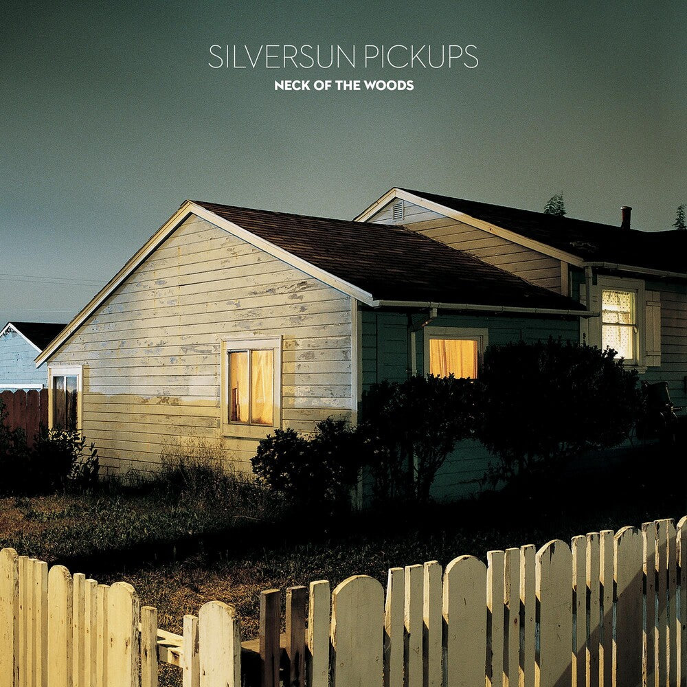 the album cover for Silversun Pickups - Neck of The Woods [Limited Edition Yellow Marble 2LP]