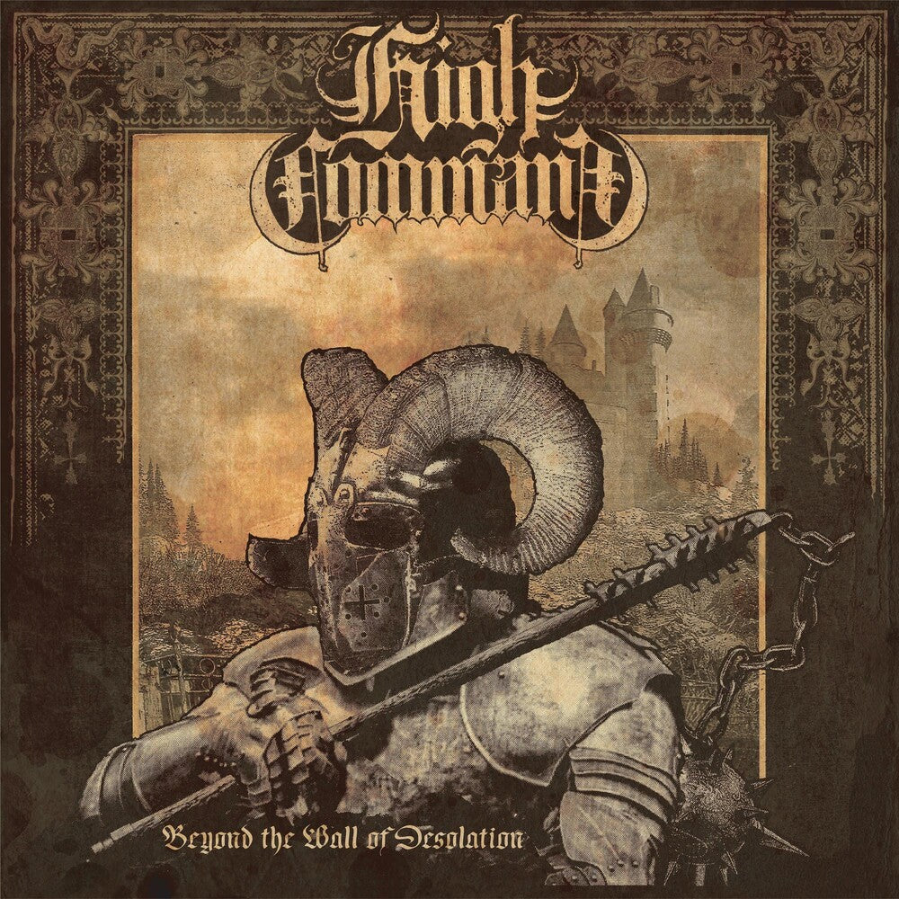 the album cover for High Command - Beyond The Wall Of Desolation