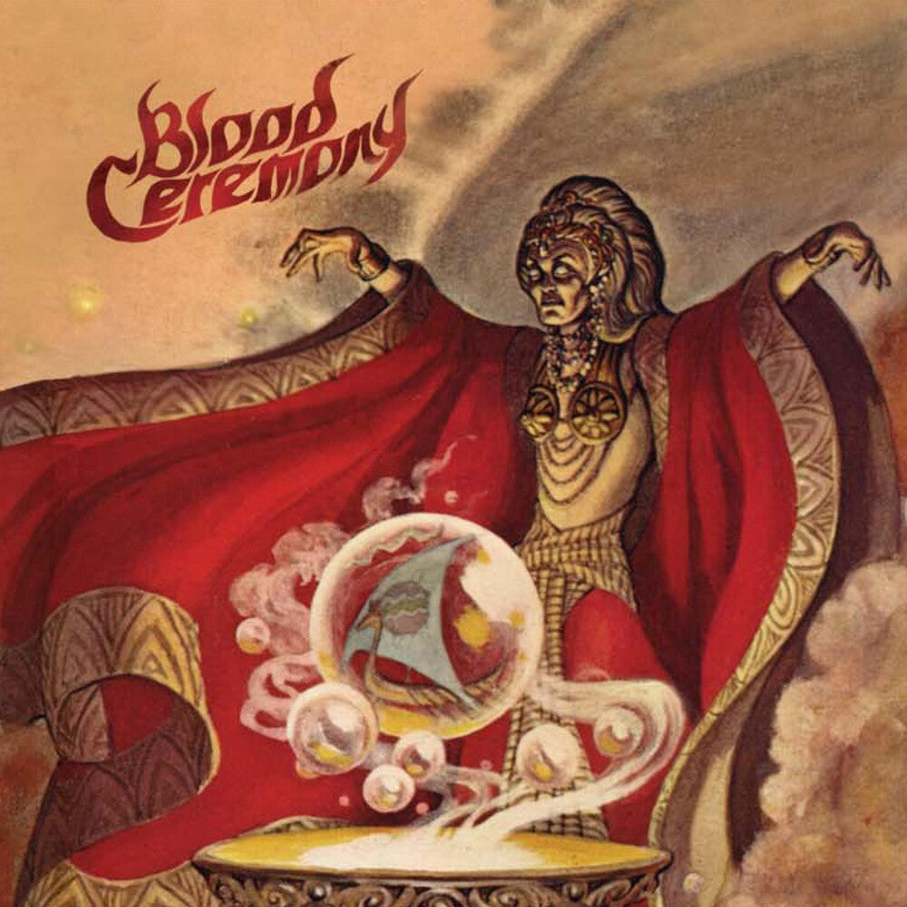 the album cover for Blood Ceremony - Blood Ceremony (Rise Above Records 30Th Anniversary Gold SparkleEdition)