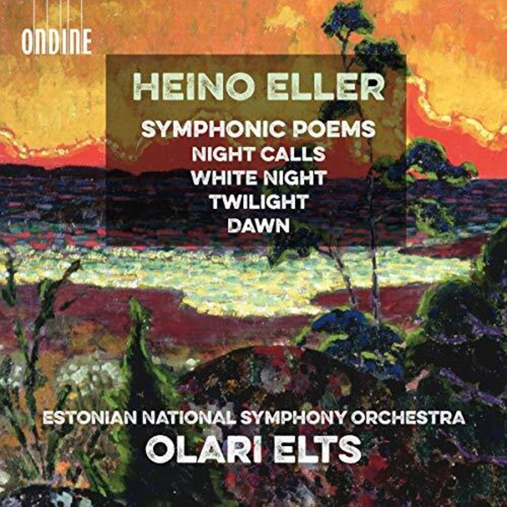 the album cover for Eller / Estonian National Symphony Orch / Elts - Symphonic Poems