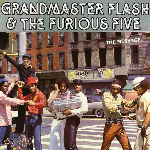 the album cover for Grandmaster Flash & Furious Five - Message